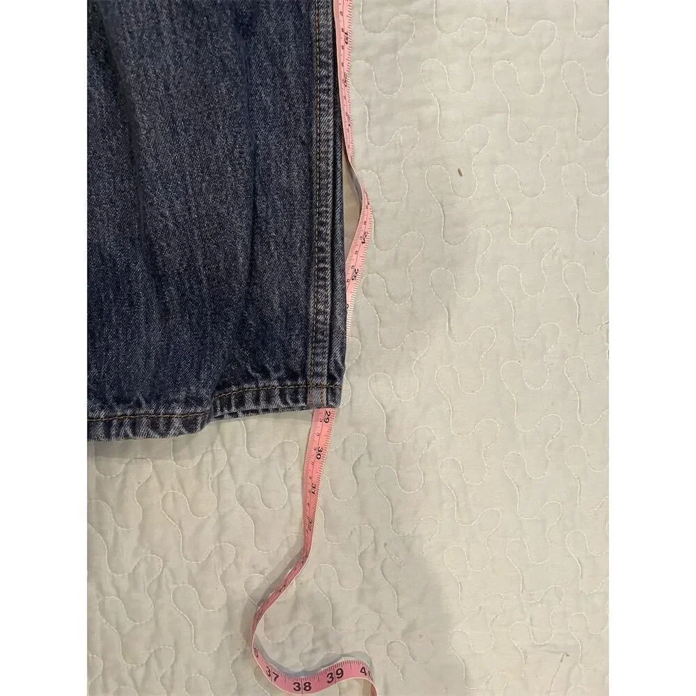 Vintage Levi's Men's 36x30 Blue Denim Jeans Straight Fit Red Tab